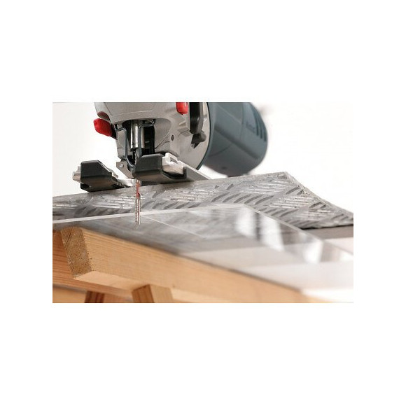 5 Lames De Scie Sauteuse, Travail Des Métaux, Bimétallique Queue À Simple Accroche, Paquet Pro Kwb