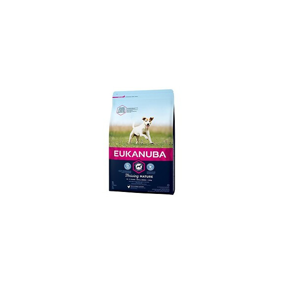 Eukanuba Croquettes Au Poulet - Petite Race - 3kg - Pour Chien Mature Senior