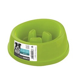 Mpets Gamelle En Plastique Simple Melamine Bowl - Pour Chien - 900ml - Coloris Divers