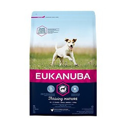 Eukanuba Croquettes Au Poulet - Petite Race - 3kg - Pour Chien Mature Senior