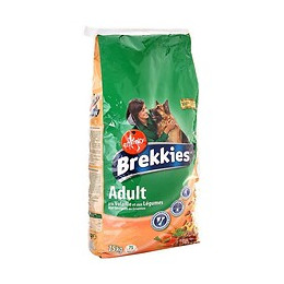 Brekkies Croquettes A La Volaille Et Aux Legumes - 15kg X1 - Pour Chien Adulte