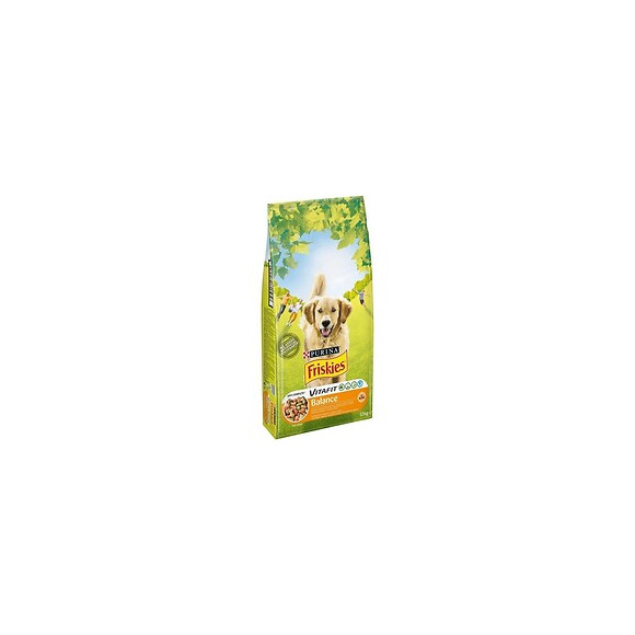 Friskies Croquettes Vitafit Balance - Au Poulet Et Legumes Ajoutes - Pour Chien Adulte - 10 Kg