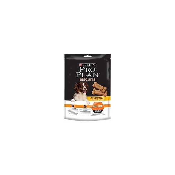Pro Plan Lot De 4 Biscuits Friandises Au Poulet - 400 G - Pour Chien