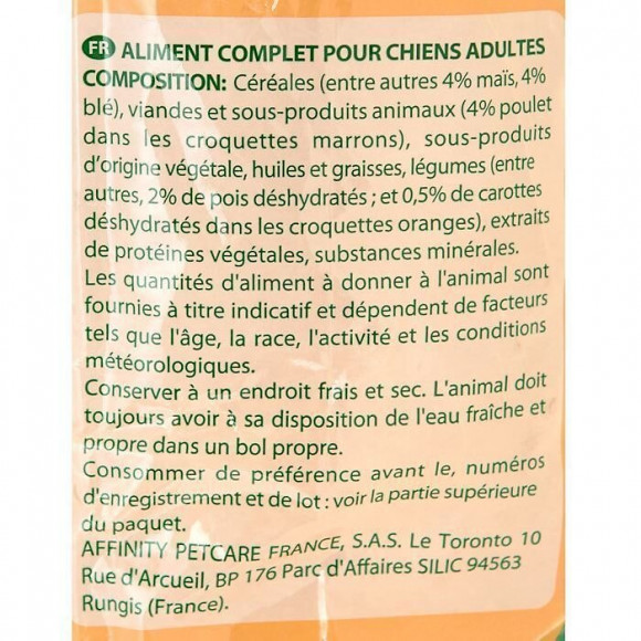 Brekkies Croquettes A La Volaille Et Aux Legumes - 15kg X1 - Pour Chien Adulte