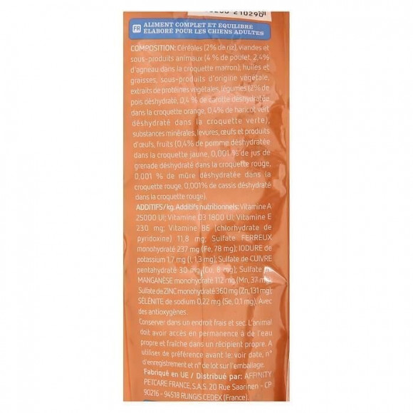 Ultima Repas Equilibre Light Au Poulet, Aux Legumes Et Fruits - Pour Chien Adulte - X1