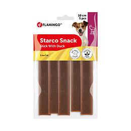 Friandise Starco Bâton Au Canard.  5 Pieces De 10 Cm. Pour Chien. - Flamingo Pet Products - Fl-518692