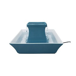 Fontaine Drinkwell Ceramique Pagoda - Bleue Pagoda-bl-eu-19