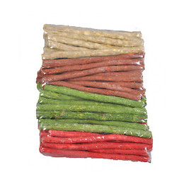 Friandises Sticks E Cigarette Munchy Mix.  Ø6 Mm X 13 Cm. 100 Sticks. Pour Chien. - Vadigran - Va-17709