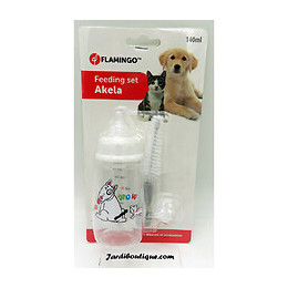 Set Biberon Akela. 140 Ml. Pour Chien Et Chat. - Flamingo Pet Products - Fl-519565