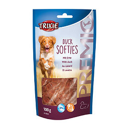 Friandise Au Canard Pour Chien. Sachet De 100 G. Premio Duck Softies - Trixie - Tr-31869