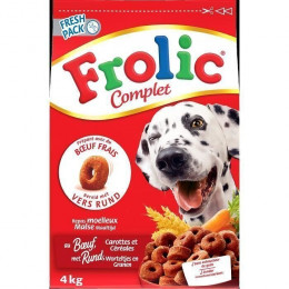 Frolic Croquettes Completes - Au Boeuf Frais, Carottes Et Cereales - Pour Chien  - 1,5kg