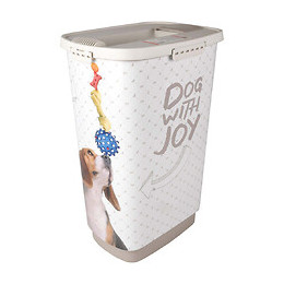 Boite De Stockage June. 43 Litres.   Pour Croquettes Chien. - Flamingo Pet Products - Fl-518987