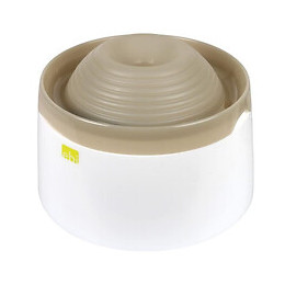 Laroy Duvo Mango Abreuvoir Pour Chats Et Petits Chiens - 1,5 L - 22 X 22 X 15 Cm - Moka