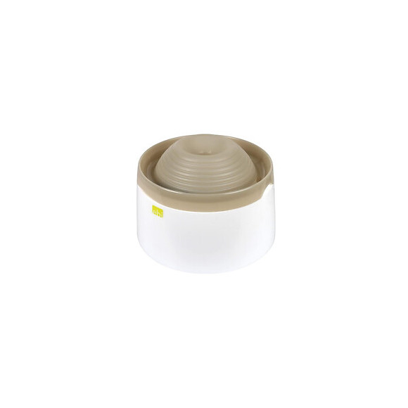 Laroy Duvo Mango Abreuvoir Pour Chats Et Petits Chiens - 1,5 L - 22 X 22 X 15 Cm - Moka