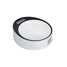 Yumi Smart Bowl - Round Shape - White + Black -