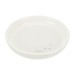 Trixie Gamelle Plate En Ceramique - Xxl - 0,35 L - O 18 Cm - Pour Chien