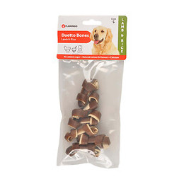 Friandise Pour Chien. Agneau Et Riz .90 Gr. Duetto Bones. - Flamingo Pet Products - Fl-516568