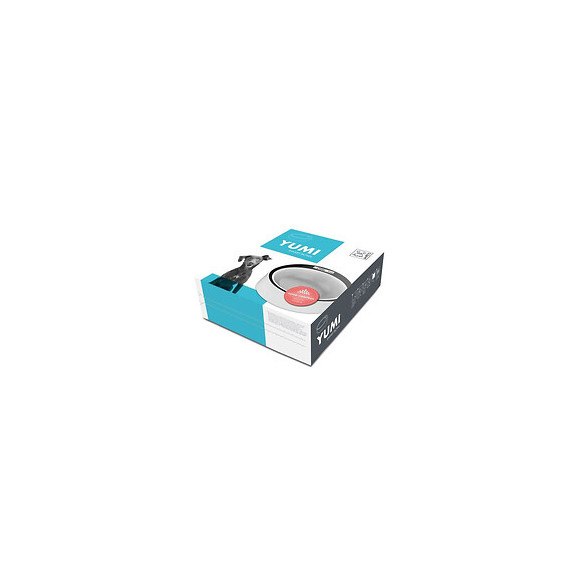 Yumi Smart Bowl - Round Shape - White + Black -