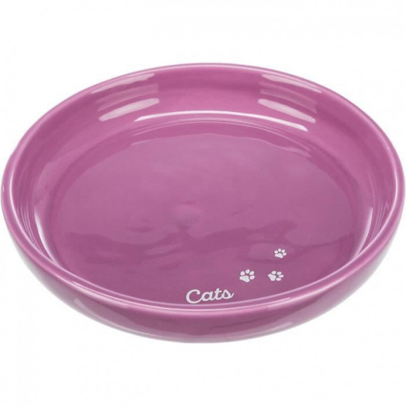 Trixie Gamelle Plate En Ceramique - Xxl - 0,35 L - O 18 Cm - Pour Chien