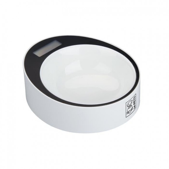 Yumi Smart Bowl - Round Shape - White + Black -