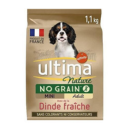 Ultima Croquettes A La Dinde Pour Chiens - 1,1 Kg