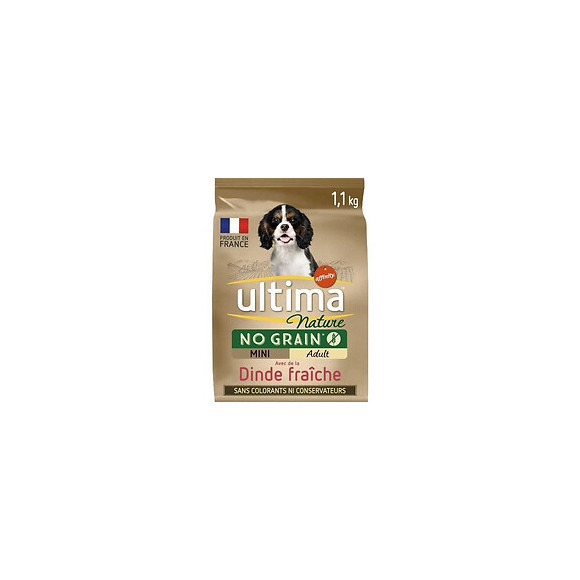 Ultima Croquettes A La Dinde Pour Chiens - 1,1 Kg