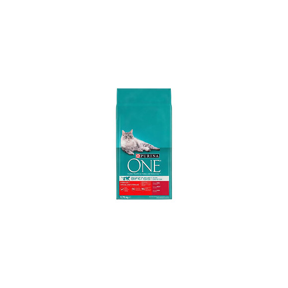 Purina One Croquettes Bifensis - Aliment Complet Pour Chats Adultes - 9,75 Kg