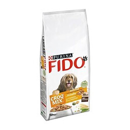 Fido Croquettes Aux Viandes, Cereales Et Legumes - Pour Chien Senior - 10 Kg