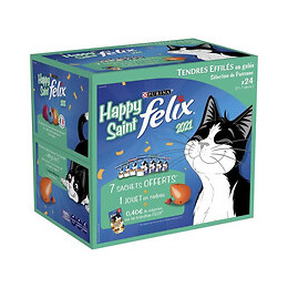 Felix Tendres Effiles En Gelee - Poissons 24x 100 G 17+7 Offerts