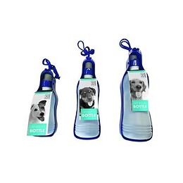 Mpets Bouteille Deau - Pour Chien - 300ml - Bleu