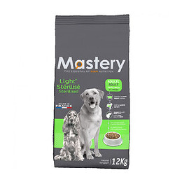 Croquettes Light Pour Chien Stérilisé 12 Kg - Mastery - Ma-482211