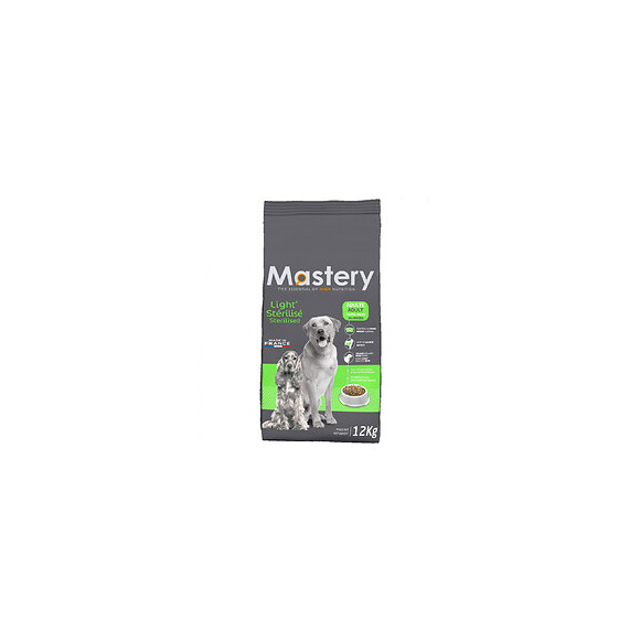 Croquettes Light Pour Chien Stérilisé 12 Kg - Mastery - Ma-482211
