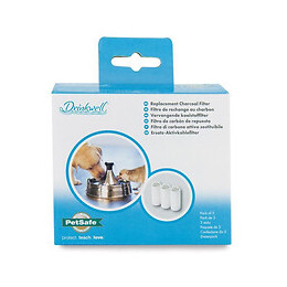 Drinkwell 3 Filtres De Rechange Au Charbon Pour Fontaines 360? Et Inox 360 - Pour Chat Et Chien