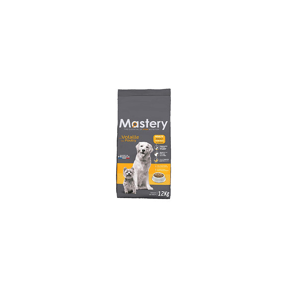 Croquettes Pour Chien A La Volaille 12 Kg - Mastery - Ma-482202