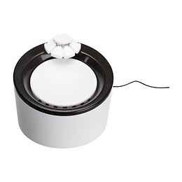 Trixie Distributeur Automatique Deau Triple Flow - 2 L - Noir Et Blanc - Pour Chien