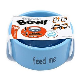 Tyrol Bol Incurvee En Ceramique - 200 Ml - Bleu - Pour Rongeur