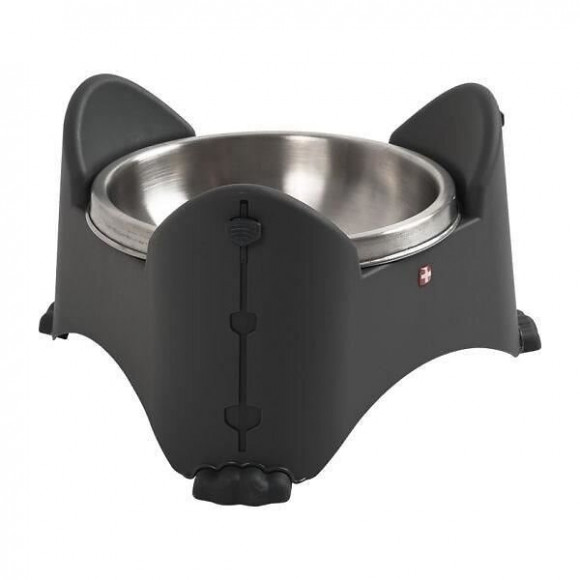 Rotho Gamelle A Hauteur Reglable 1,3l - Gris Anthracite