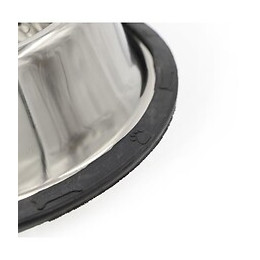 Tyrol Bol En Inox Antiderapant De 15 Cm - 250 Ml - Pour Chien