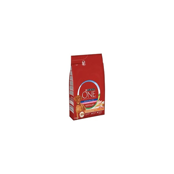 Purina One Croquettes A La Dinde Controle Du Poids Medium / Maxi  10 Kg - Pour Chien Adulte Sterilise Moyen Et Grand - 2,5 Kg