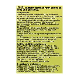 Friskies Croquettes Vitafit Junior - Au Poulet, Avec Du Lait Et Des Legumes Ajoutes - Pour Chiot - 4 Kg