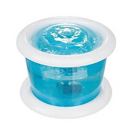 Trixie Distributeur Automatique Deau Bubble Stream 3l - Bleu Et Blanc - Pour Chien