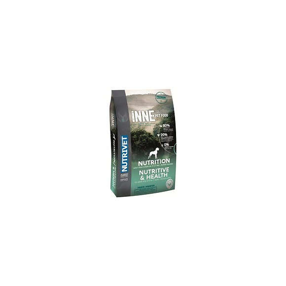 Nutrivet Croquettes Au Poulet Inne Nutrition - Pour Chien Adulte - 12 Kg