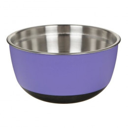 Duvo Mangeoire Avec Couvercle Matte Balance - O19,5 Cm - 1600 Ml - Mauve - Pour Chien Et Chat