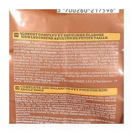 Ultima Croquettes Mini Adult Au Poulet, Au Riz Et Cereales - Petite Race - Pour Chien Adulte 1 A 10kg - 7,5kg X1