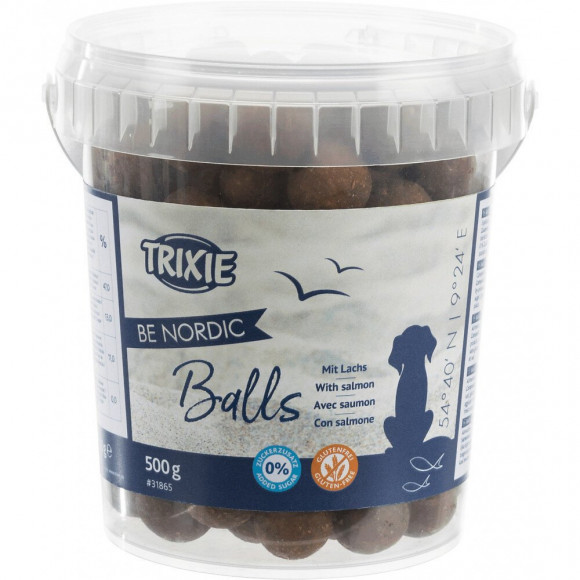 Snack Balles Au Saumon Pour Chien. Be Nordic . 500 G - Trixie - Tr-31865