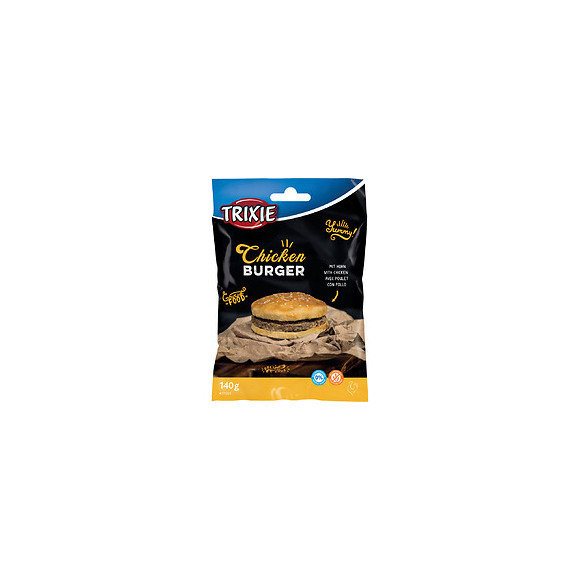 Chicken Burger Pour Chiens Au Poulet Et À La Peau De Buffle. 140g. - Trixie - Tr-31505