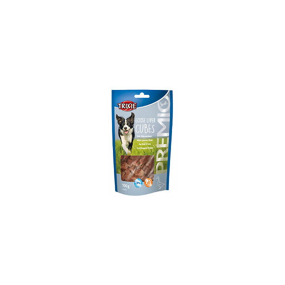 Friandise Au Foie D'oie Et Oie, 100 G. Premio Goose Liver Cubes, Pour Chien. - Trixie - Tr-31867