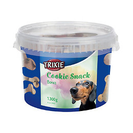 Cookie Snack Bones. Friandise Pour Chien  Seau De 1.3 Kg. - Trixie - Tr-31662