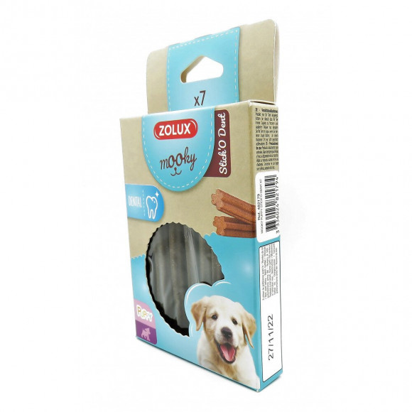 7 Stick O Dent. Friandise Pour Chiot. Mooky Puppy Dental. - Zolux - Zo-482179