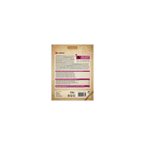 Friandise Filet De Poitrine De Canard Doux.  Hapki Bbq. Pour Chien . 170 G. Sans Gluten. - Flamingo Pet Products - Fl-520267